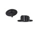VPLAST DRAIN PLUG SPARE PART FOR MANGER, SVART